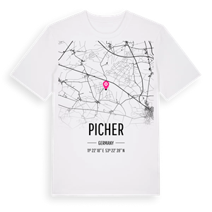 Picher karta t-shirt – ekologisk bomull t-shirt från Pinshirt