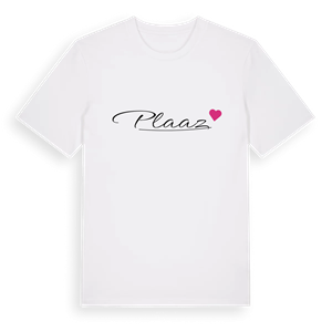 Plaaz hjärta t-shirt – ekologisk bomull t-shirt från Pinshirt
