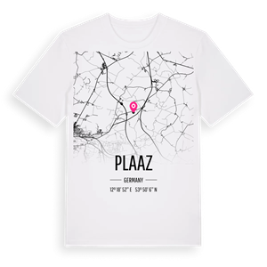 Plaaz karta t-shirt – ekologisk bomull t-shirt från Pinshirt