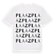 Plaaz ordlek t-shirt