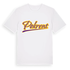 Pokrent baseball t-shirt – ekologisk bomull t-shirt från Pinshirt
