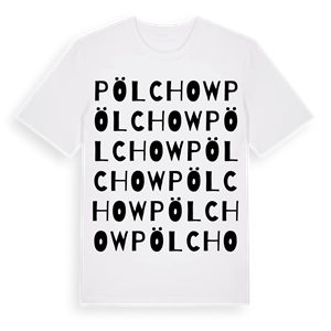Pölchow ordlek t-shirt – ekologisk bomull t-shirt från Pinshirt