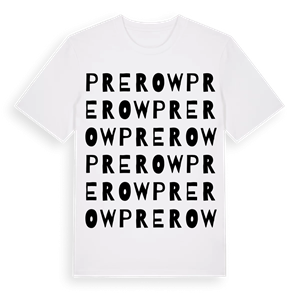 Prerow ordlek t-shirt – ekologisk bomull t-shirt från Pinshirt