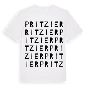 Pritzier ordlek t-shirt – ekologisk bomull t-shirt från Pinshirt