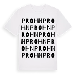 Prohn ordlek t-shirt – ekologisk bomull t-shirt från Pinshirt