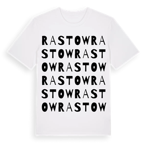 Rastow ordlek t-shirt – ekologisk bomull t-shirt från Pinshirt