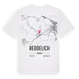 Reddelich karta t-shirt – ekologisk bomull t-shirt från Pinshirt