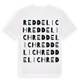 Reddelich ordlek t-shirt