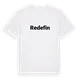 Redefin fetstil t-shirt