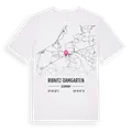 Ribnitz-Damgarten karta t-shirt