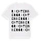 Richtenberg ordlek t-shirt