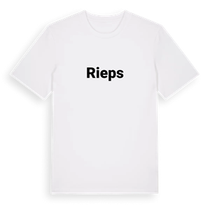 Rieps fetstil t-shirt – ekologisk bomull t-shirt från Pinshirt