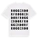 Roggendorf ordlek t-shirt