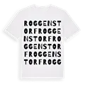 Roggenstorf ordlek t-shirt