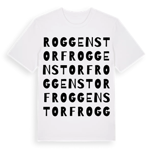 Roggenstorf ordlek t-shirt – ekologisk bomull t-shirt från Pinshirt