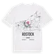 Rostock karta t-shirt
