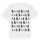 Saal ordlek t-shirt