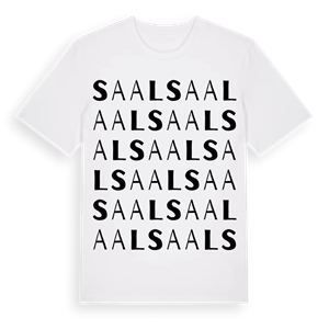 Saal ordlek t-shirt – ekologisk bomull t-shirt från Pinshirt