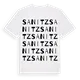Sanitz ordlek t-shirt