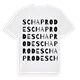 Schaprode ordlek t-shirt