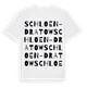 Schloen-Dratow ordlek t-shirt