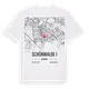 Schönwalde I karta t-shirt