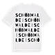 Schönwalde I ordlek t-shirt