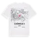 Schönwalde II karta t-shirt