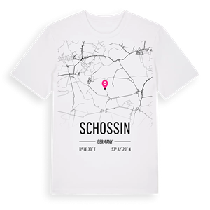 Schossin karta t-shirt – ekologisk bomull t-shirt från Pinshirt