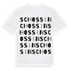 Schossin ordlek t-shirt