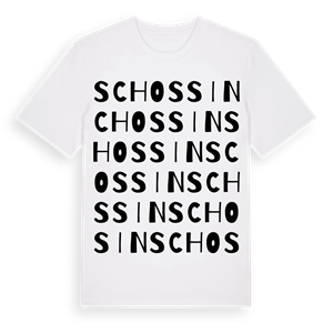 Schossin ordlek t-shirt – ekologisk bomull t-shirt från Pinshirt