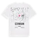 Schwaan karta t-shirt