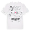 Schwanheide karta t-shirt