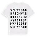 Schwasdorf ordlek t-shirt