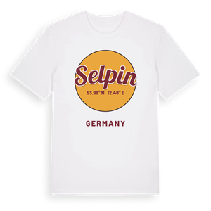 Selpin cirkel t-shirt – ekologisk bomull t-shirt från Pinshirt
