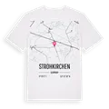 Strohkirchen karta t-shirt