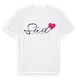 Süd hjärta t-shirt