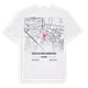 Südliche Mühlenvorstadt karta t-shirt