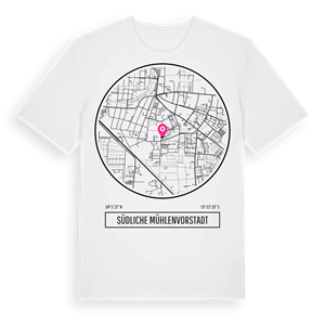 Südliche Mühlenvorstadt t-shirt – ekologisk bomull t-shirt från Pinshirt