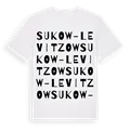 Sukow-Levitzow ordlek t-shirt