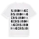 Sundhagen ordlek t-shirt