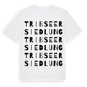 Tribseer Siedlung ordlek t-shirt – ekologisk bomull t-shirt från Pinshirt
