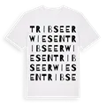 Tribseer Wiesen ordlek t-shirt