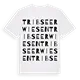Tribseer Wiesen ordlek t-shirt