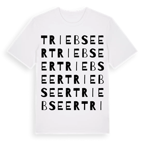 Triebseer ordlek t-shirt – ekologisk bomull t-shirt från Pinshirt