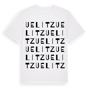Uelitz ordlek t-shirt – ekologisk bomull t-shirt från Pinshirt