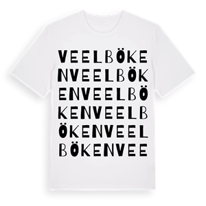 Veelböken ordlek t-shirt – ekologisk bomull t-shirt från Pinshirt