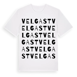 Velgast ordlek t-shirt – ekologisk bomull t-shirt från Pinshirt