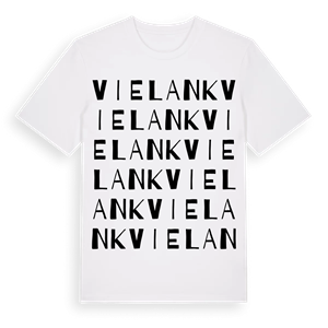 Vielank ordlek t-shirt – ekologisk bomull t-shirt från Pinshirt