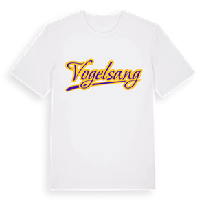 Vogelsang baseball t-shirt – ekologisk bomull t-shirt från Pinshirt